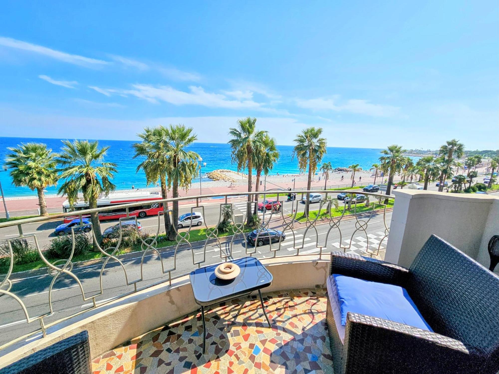 니스 Promenade Sea Front 아파트 외부 사진