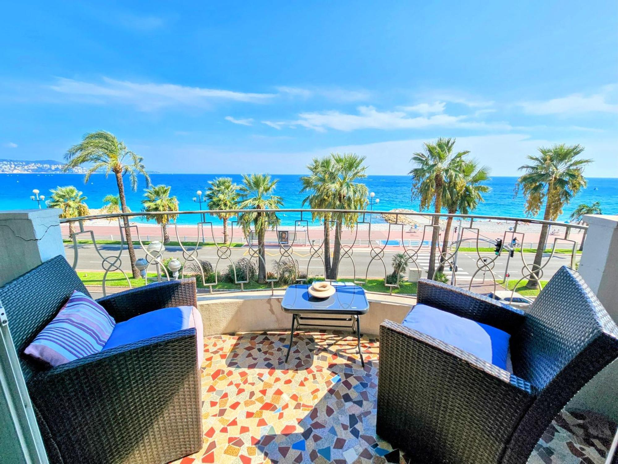 니스 Promenade Sea Front 아파트 외부 사진