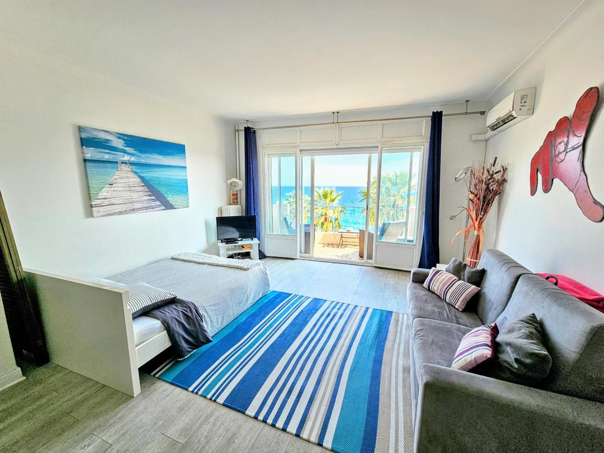 니스 Promenade Sea Front 아파트 외부 사진