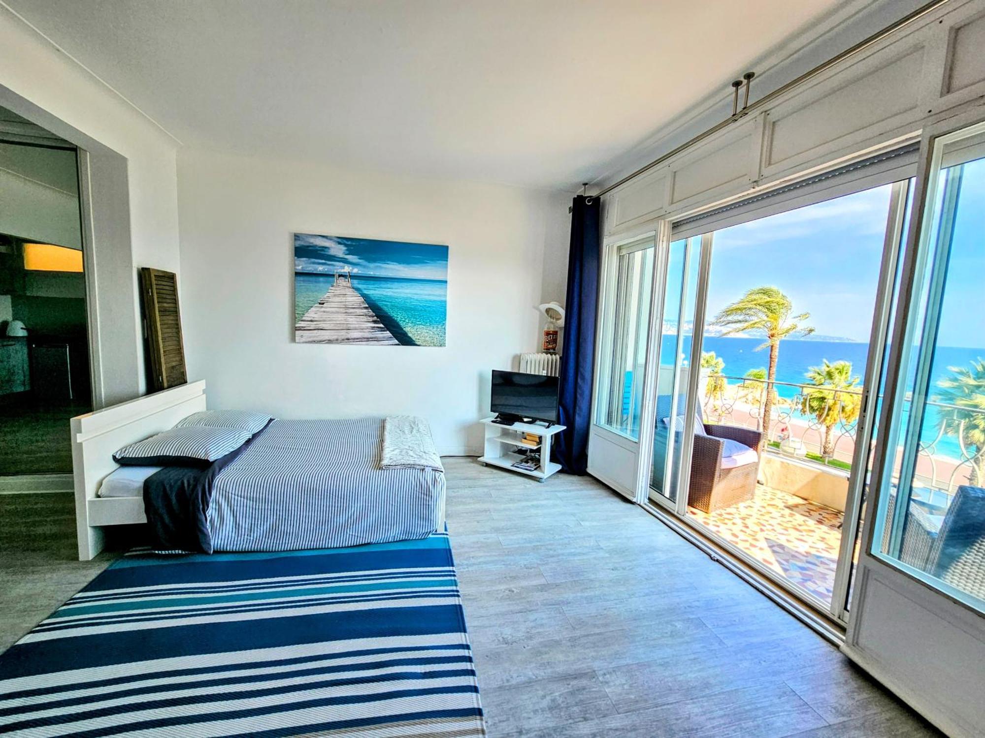 니스 Promenade Sea Front 아파트 외부 사진