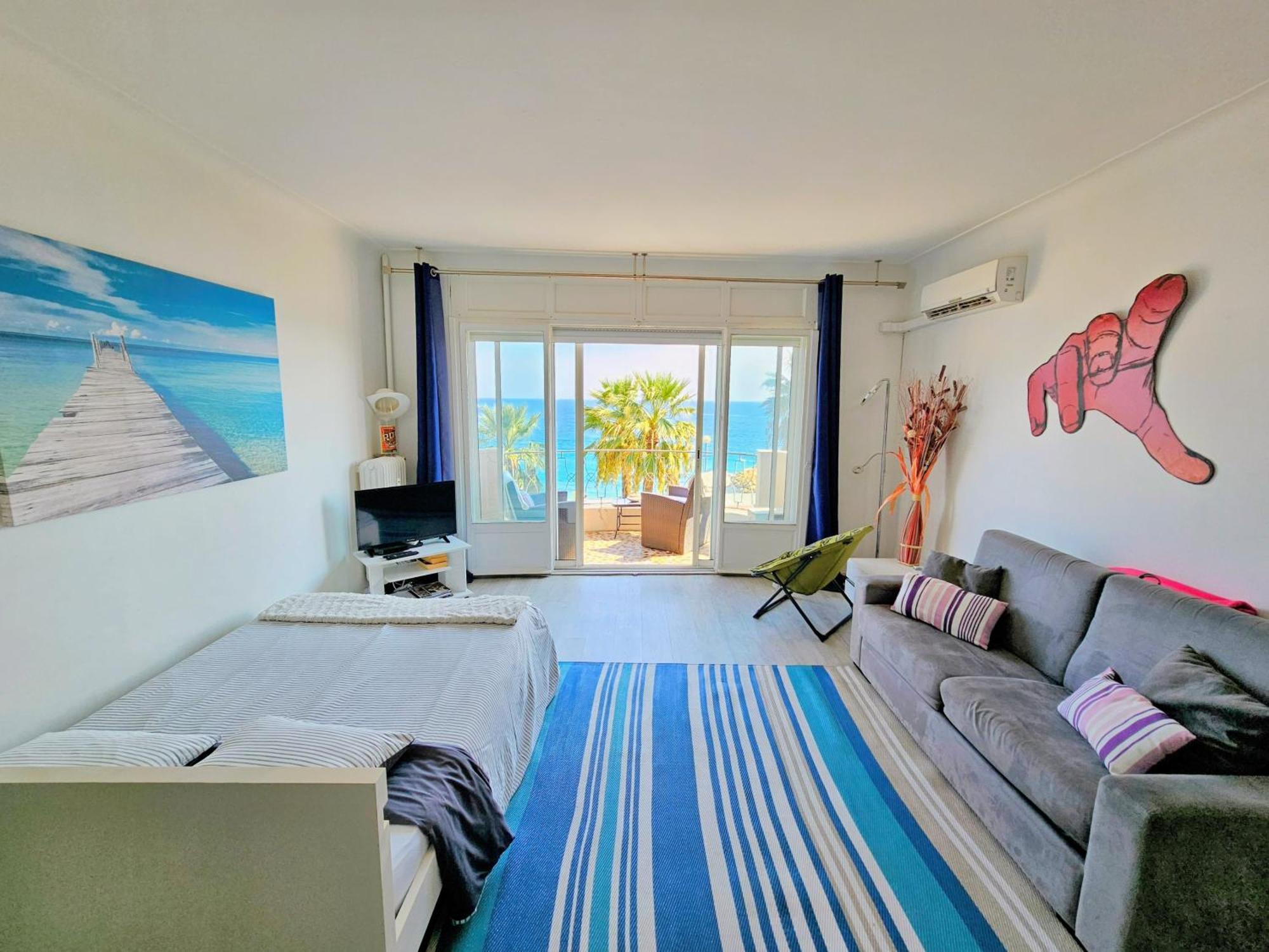 니스 Promenade Sea Front 아파트 외부 사진
